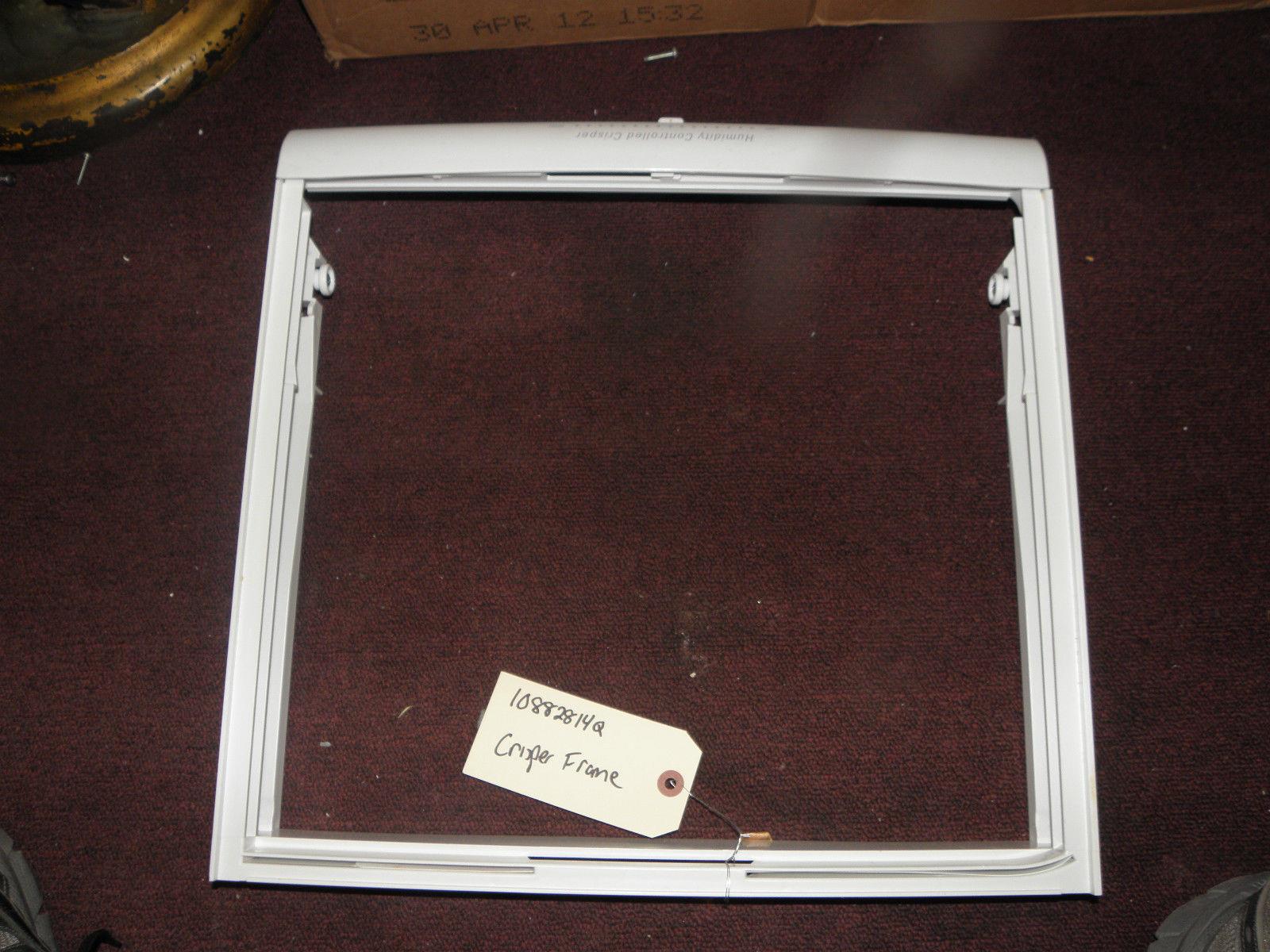 KENMORE WHIRLPOOL SIDE/SIDE REFRIGERATOR 10882814Q CRISPER FRAME USED PART KENMORE WHIRLPOOL SIDE/SIDE REFRIGERATOR 10882814Q CRISPER FRAME USED PART